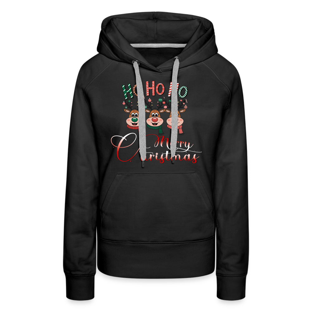 Merry Christmas Premium Hoodie - Schwarz