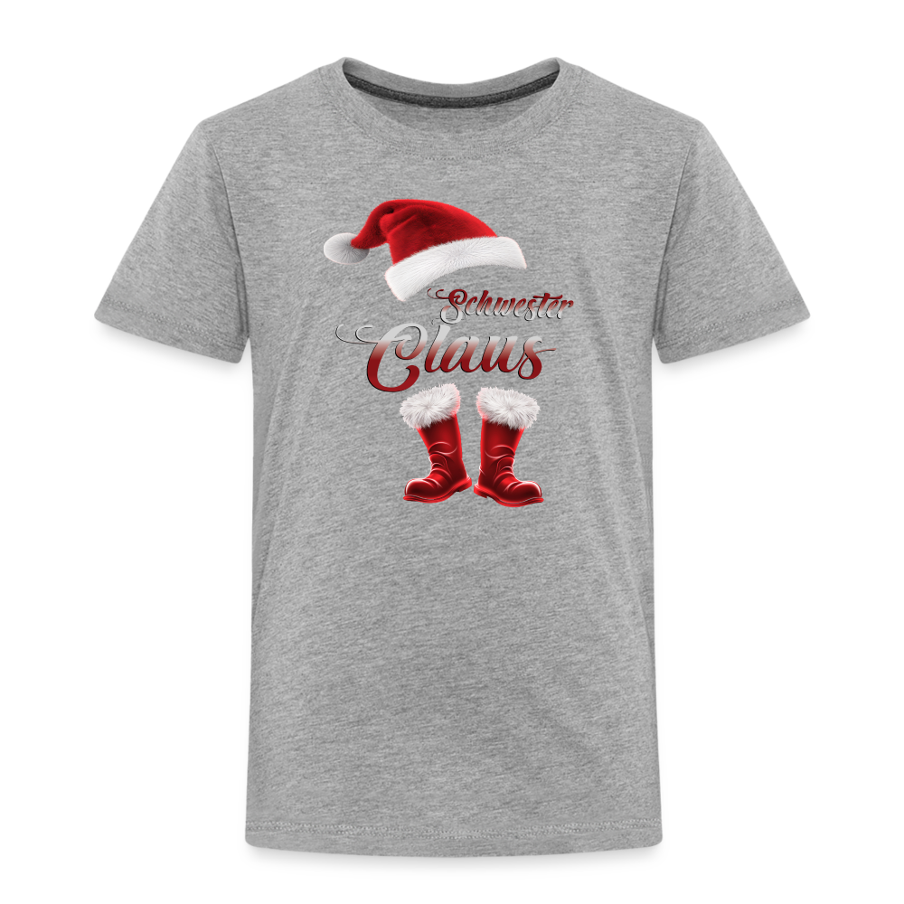 Schwester Claus Kinder T-Shirt - Grau meliert
