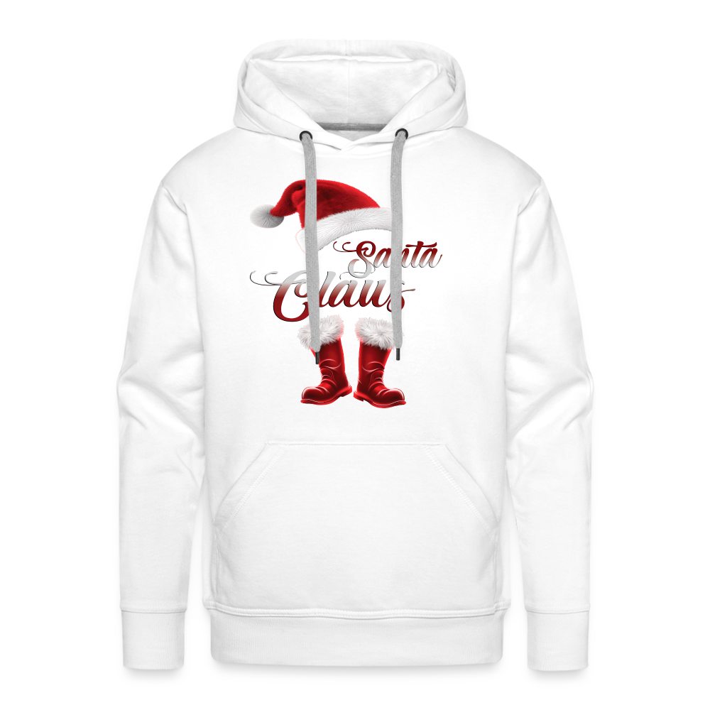 Santa Claus Premium Hoodie - Weiß