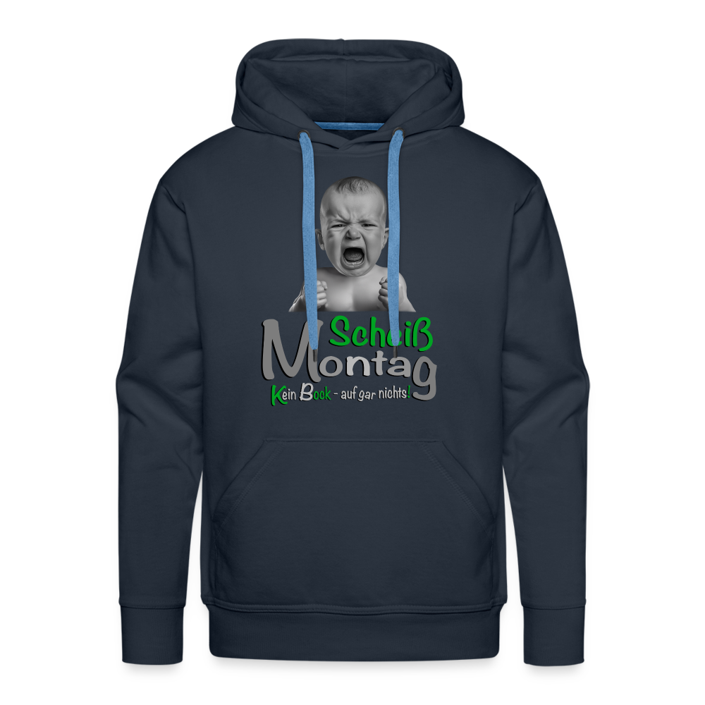 Montag ist ätzend Hoodie - Navy