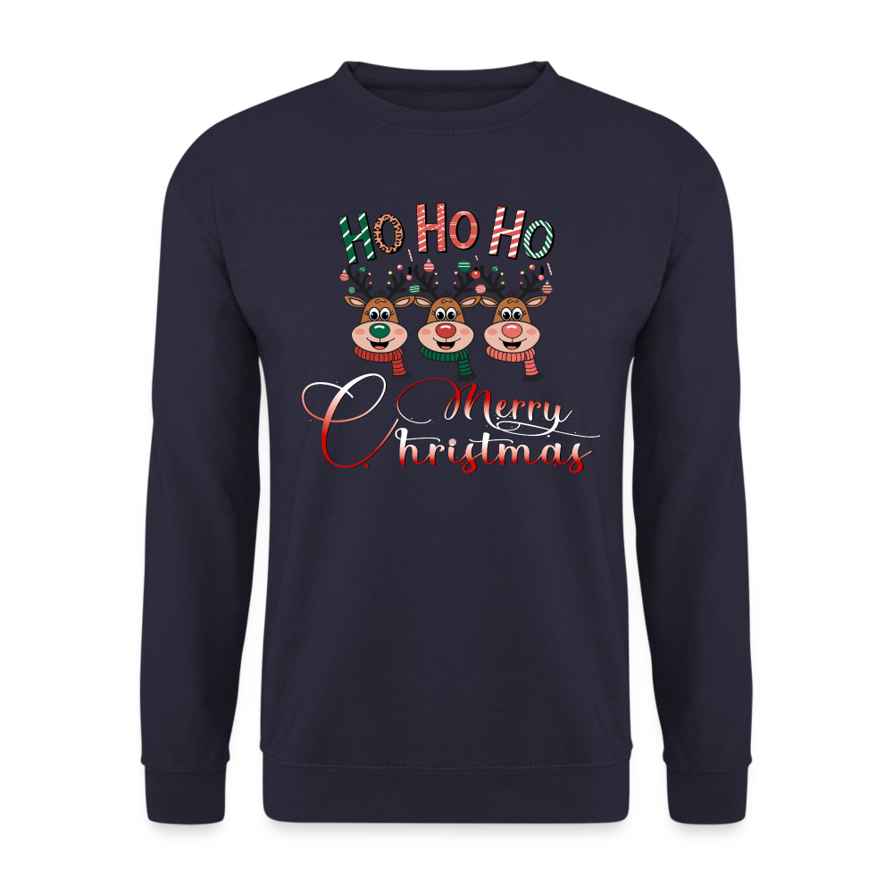 Merry Christmas Pullover - Navy