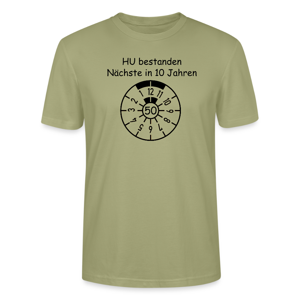 50. Geburtstag HU bestanden - Nebelgrün