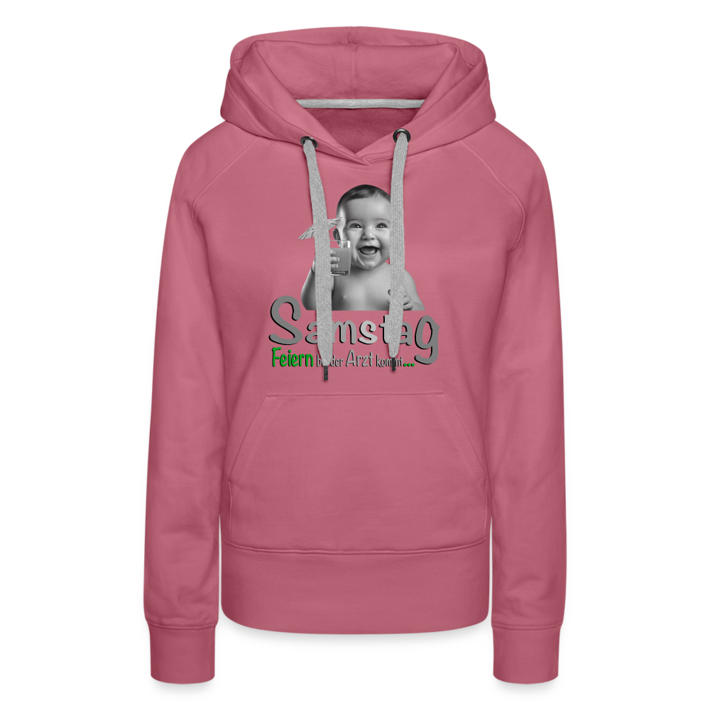 Der coole Hoodie für Samstag - Malve
