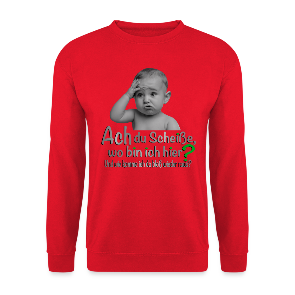Ein Statement Shirt für die, die anders ticken - Rot