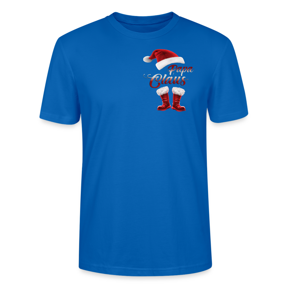 Papa Claus T-SHIRT - Pfauenblau