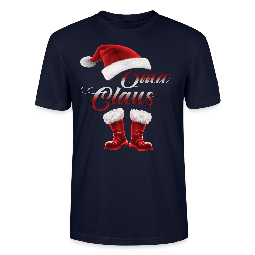 Oma Claus T-Shirt - Navy
