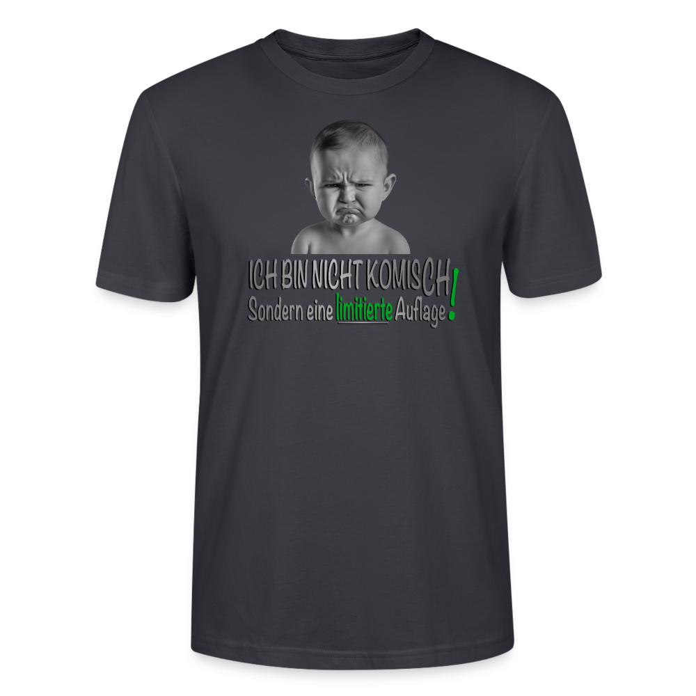Ich bin nicht komisch T-Shirt - Dunkles Graublau