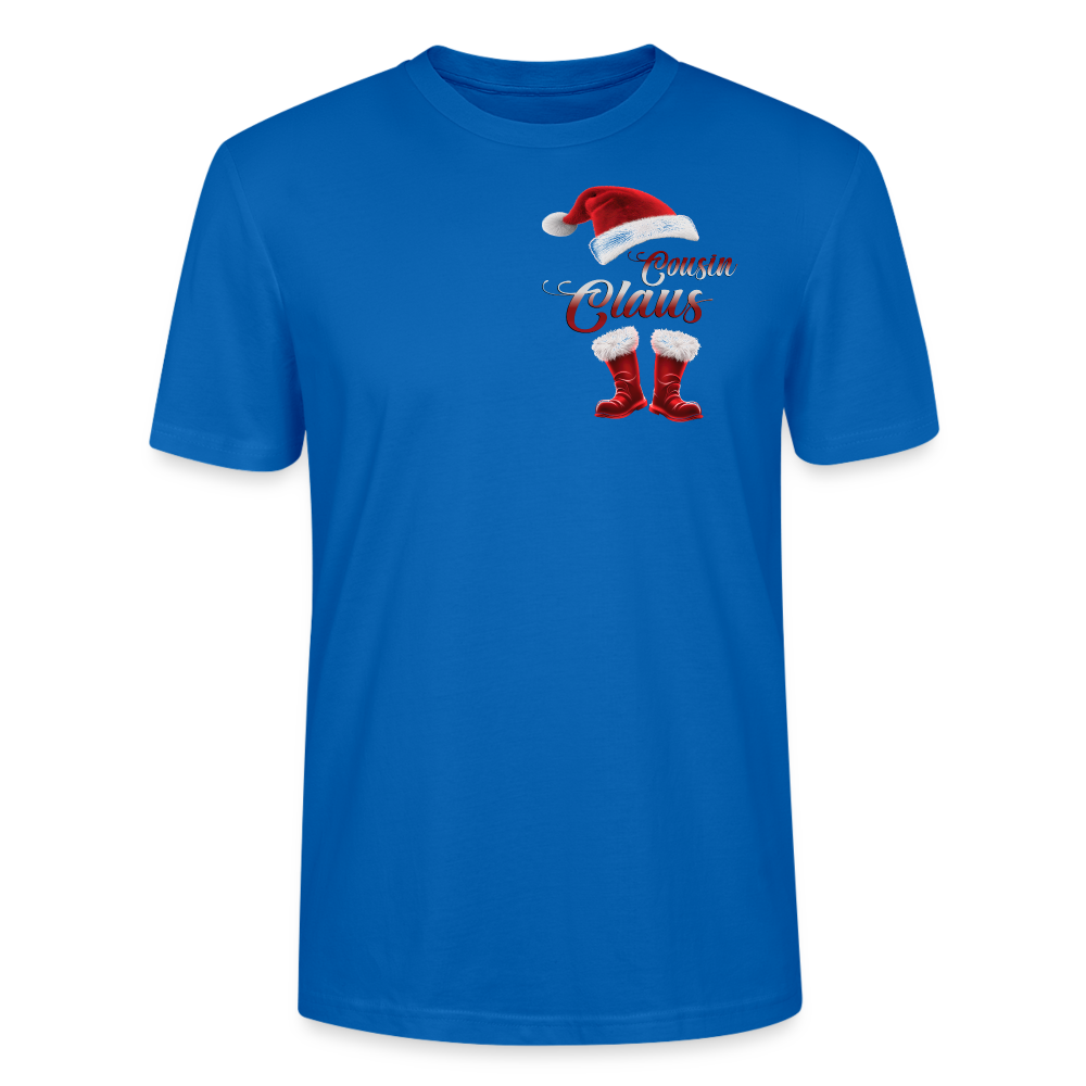 Cousin Claus T-Shirt - Pfauenblau