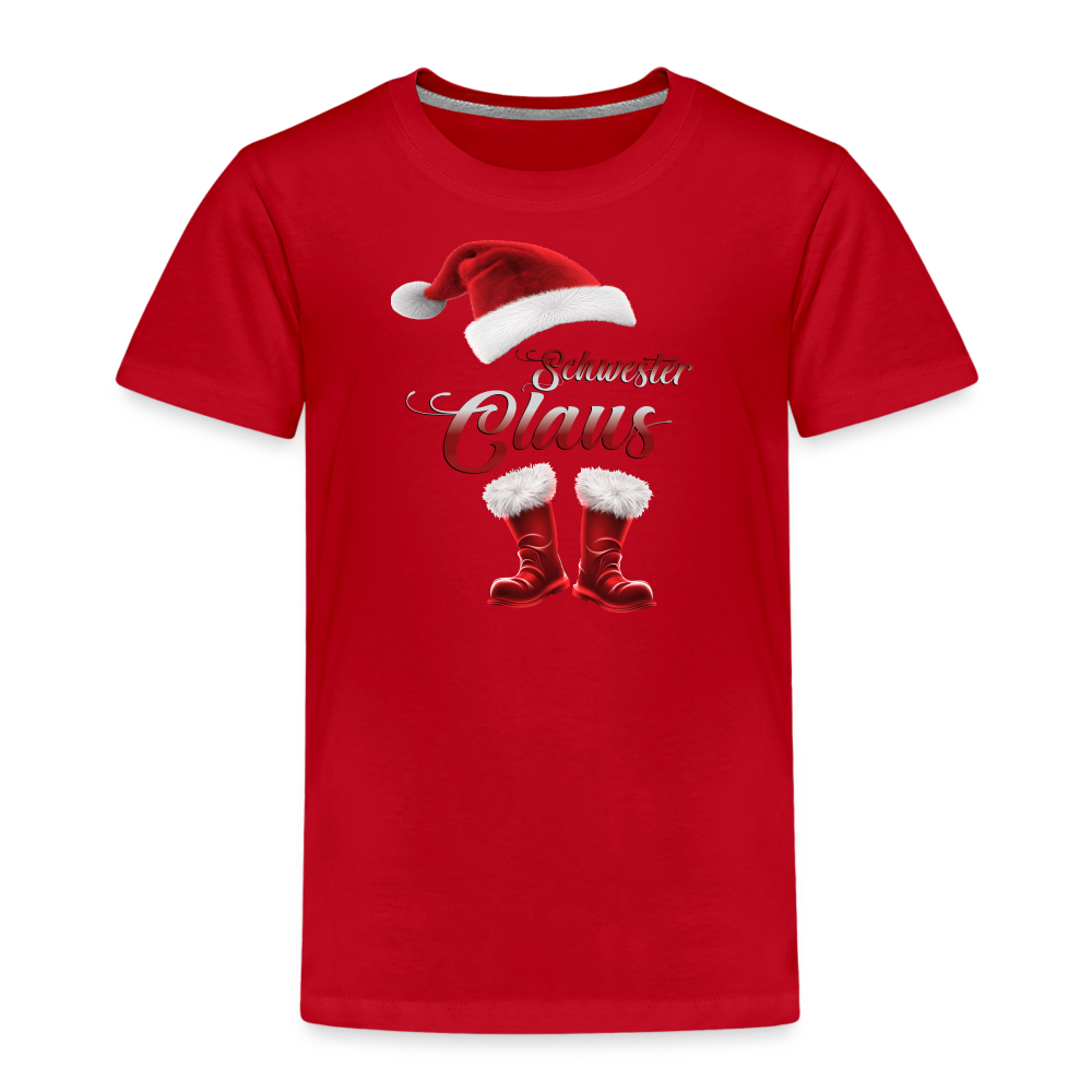 Schwester Claus Kinder T-Shirt - Rot