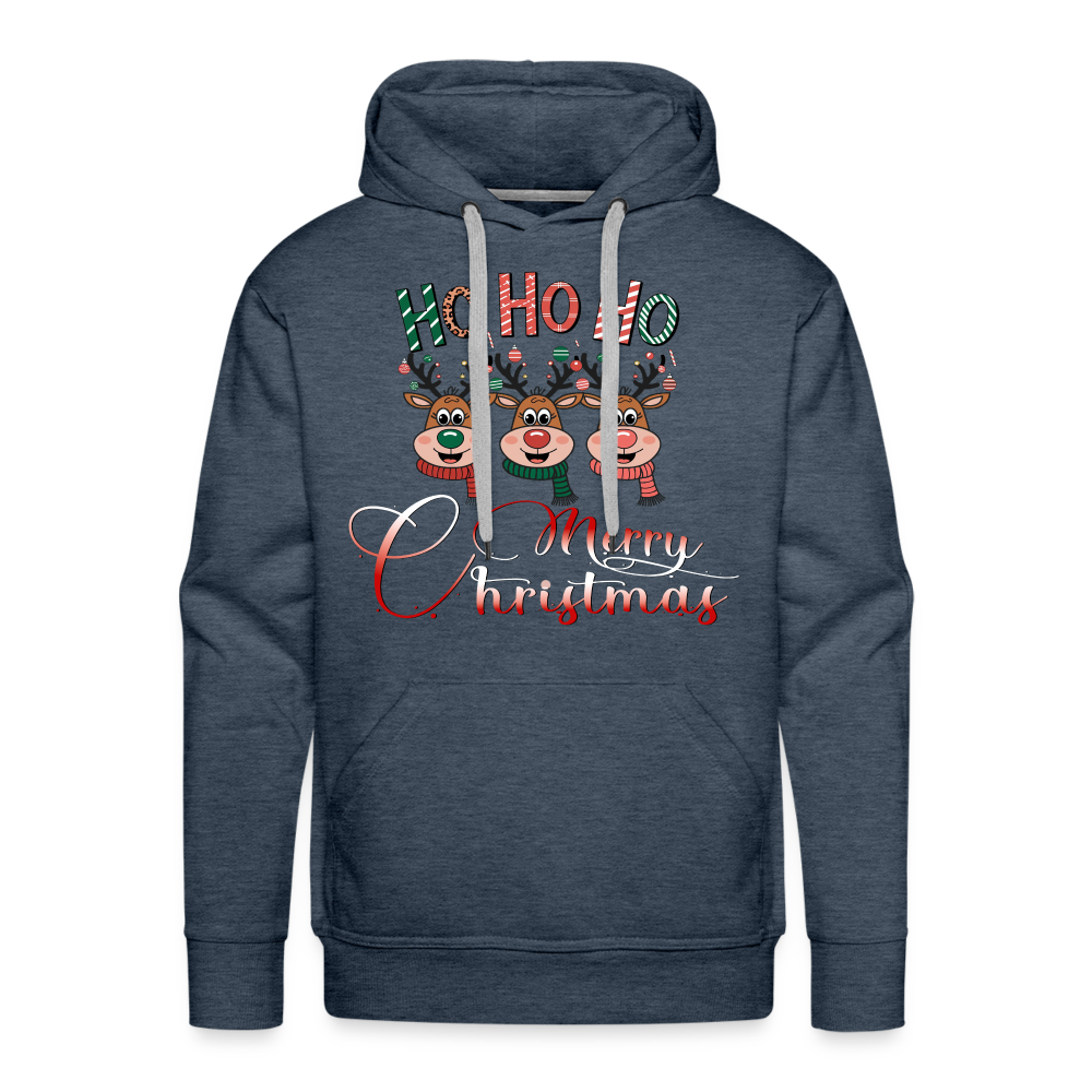 Merry Christmas Premium Hoodie - Jeansblau