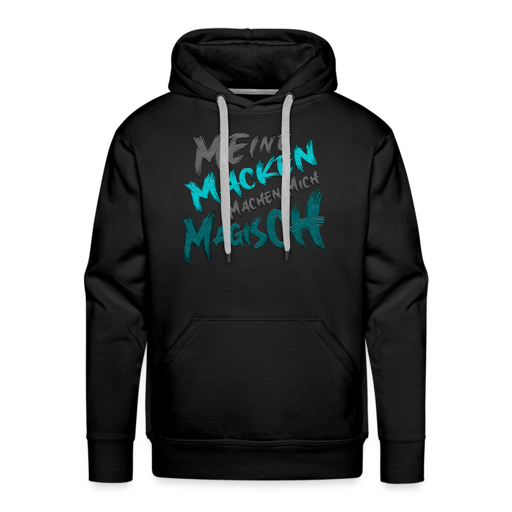 Magische Macken Premium Hoodie - Schwarz
