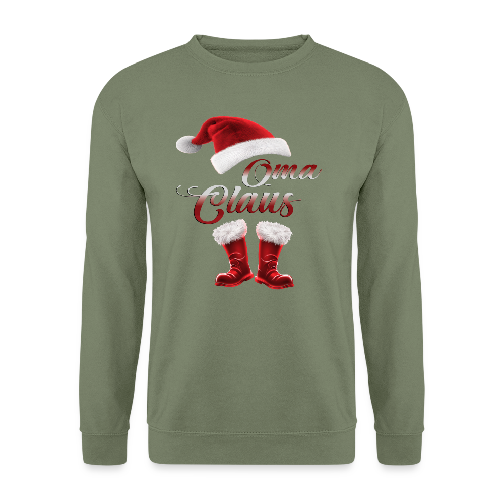 Neffe Claus Pulli - Armeegrün
