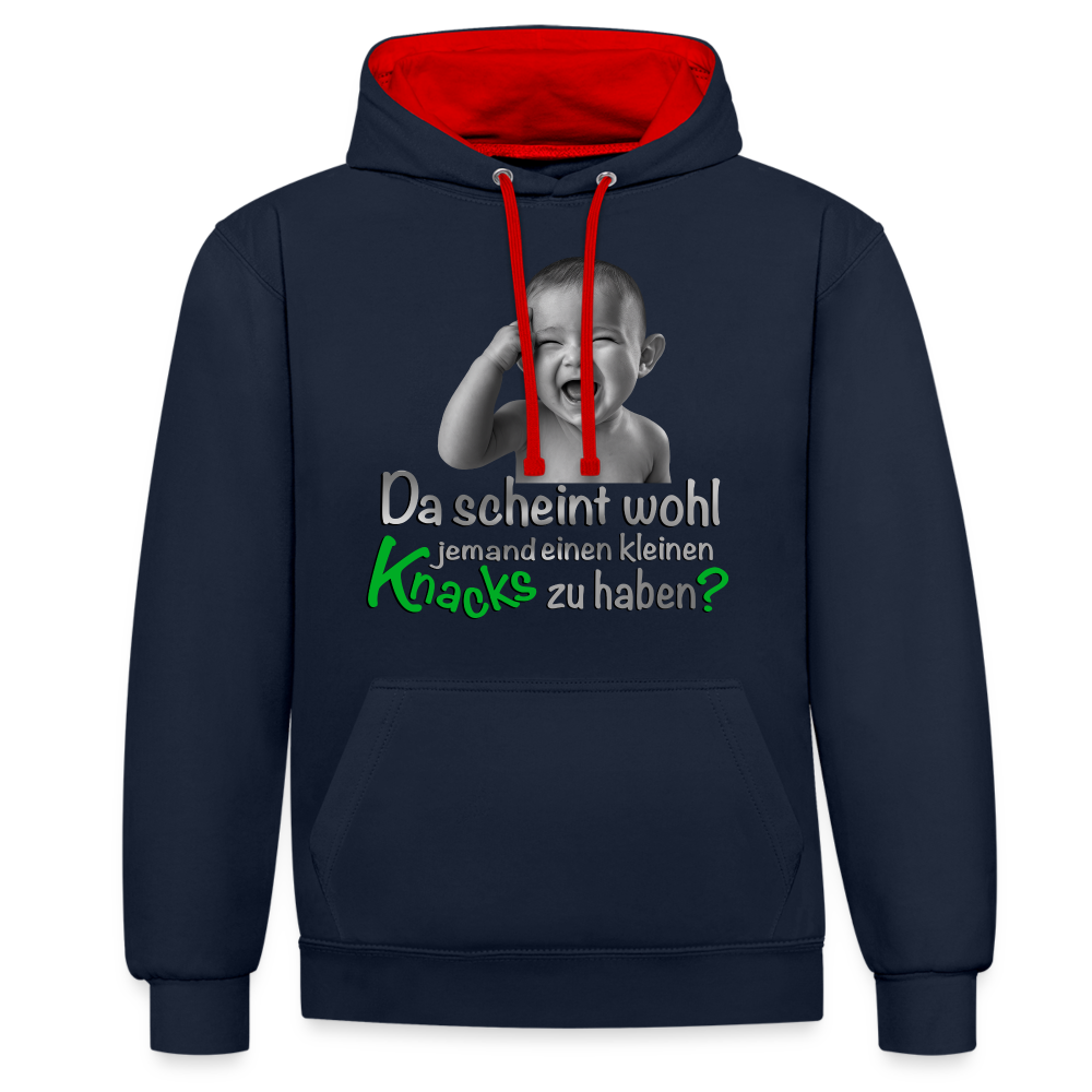 Ein Statement Shirt für die, die anders ticken! 😉 - Navy/Rot