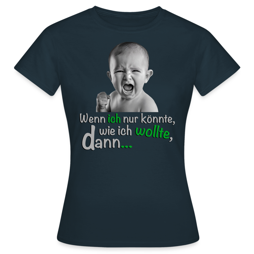 Wenn ich könnte Shirt - Navy