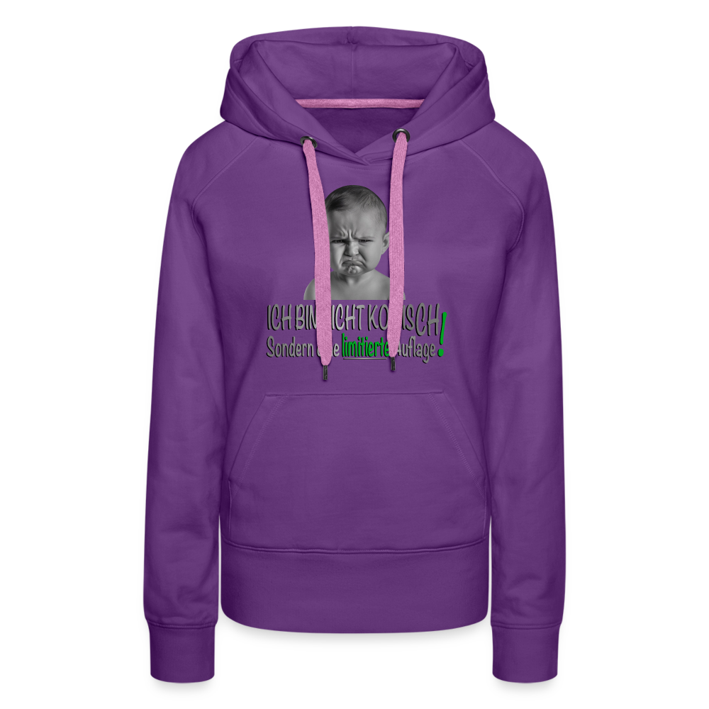 Komisch Premium Premium Hoodie - Purple