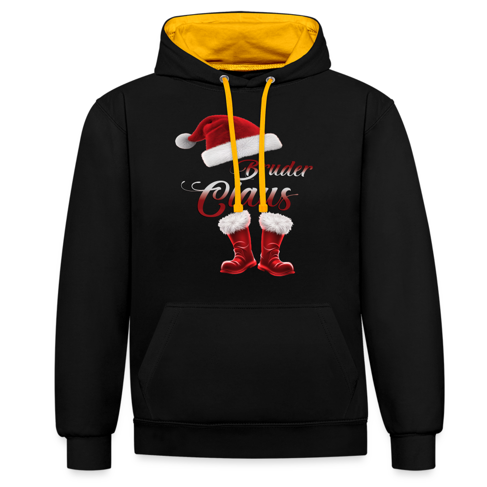 Bruder Claus Hoodie - Schwarz/Gold