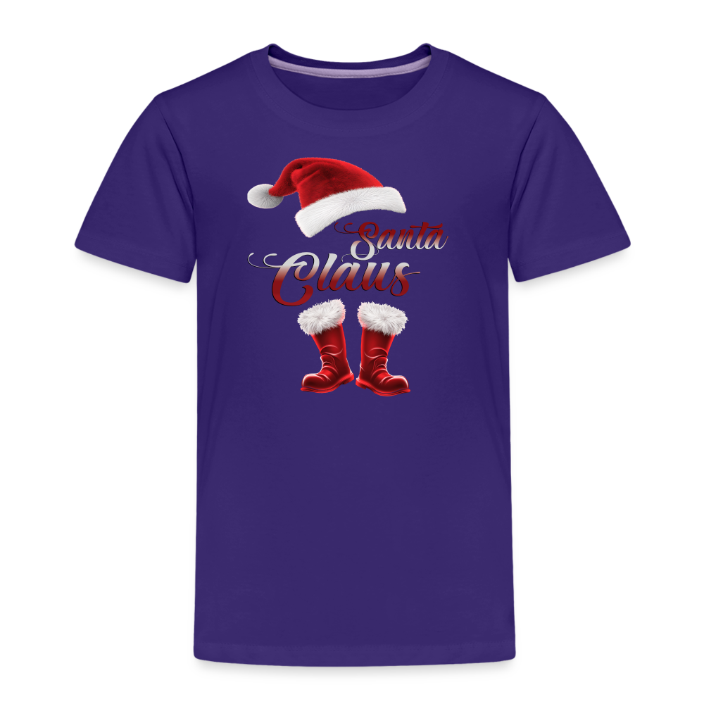 Santa claus Kinder Shirt - Lila