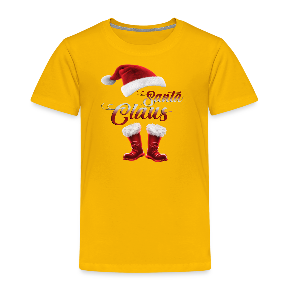 Santa claus Kinder Shirt - Sonnengelb