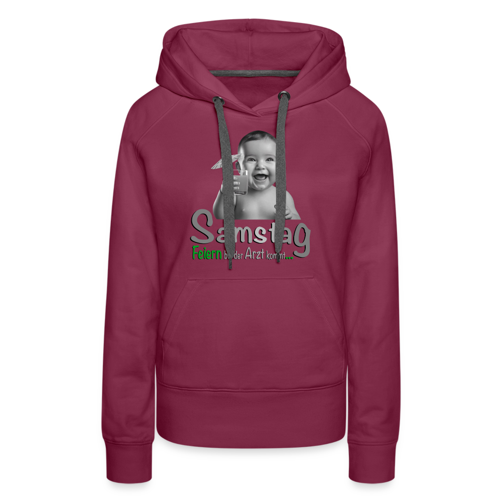 Der coole Hoodie für Samstag - Bordeaux