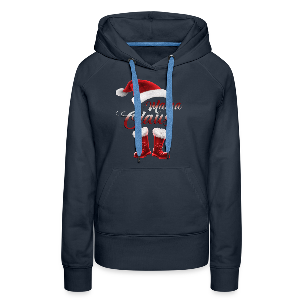 Mama Claus Premium Hoodie - Navy