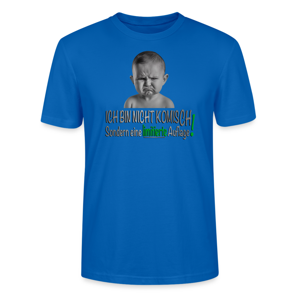 Ich bin nicht komisch T-Shirt - Pfauenblau