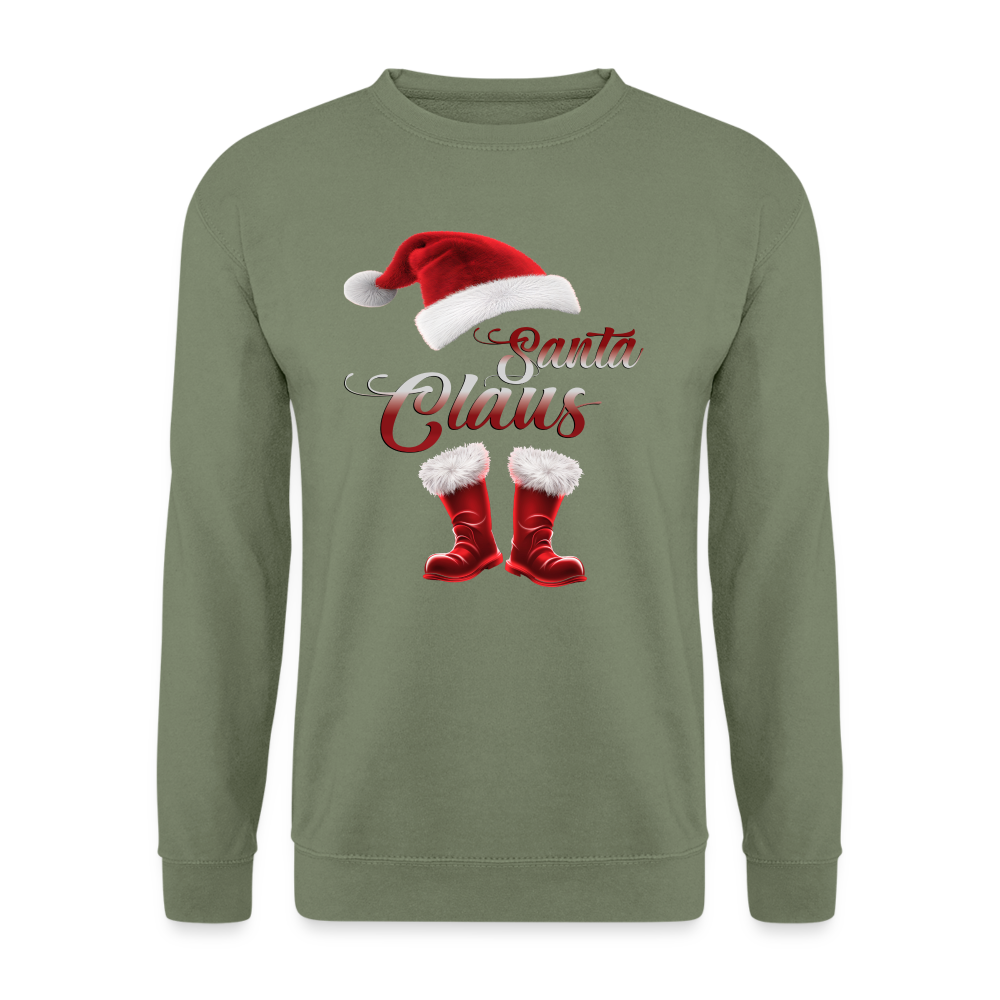 Santa Claus Pulli - Armeegrün