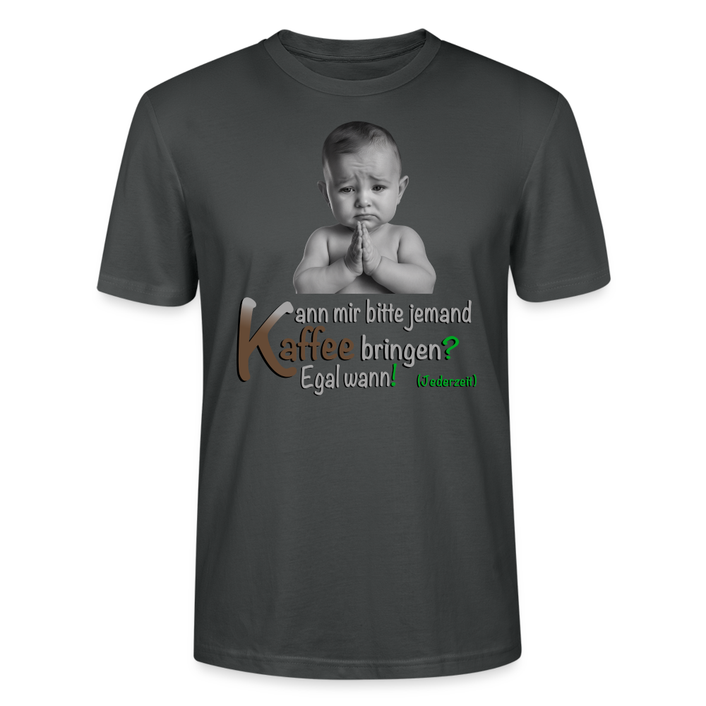 Das Shirt für kostenlosen Kaffee - Anthrazit