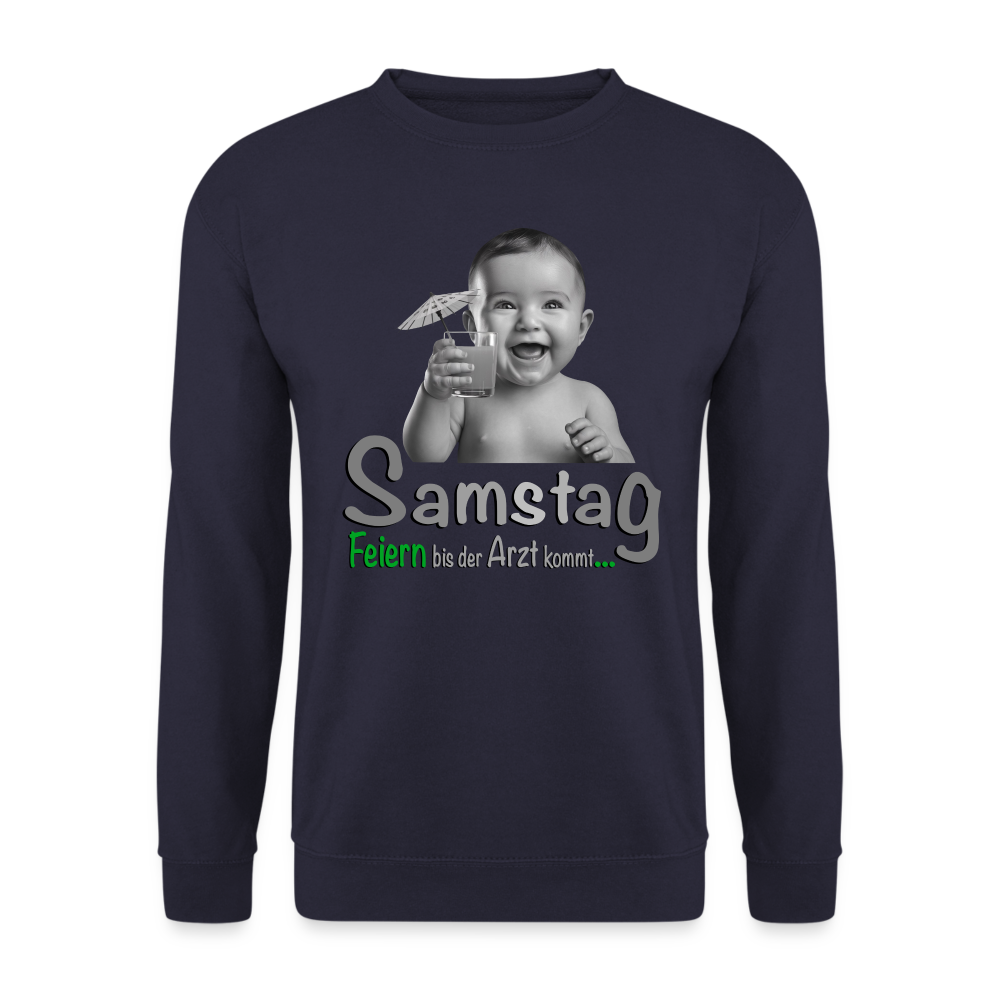 Der coole Pulli für Samstag - Navy