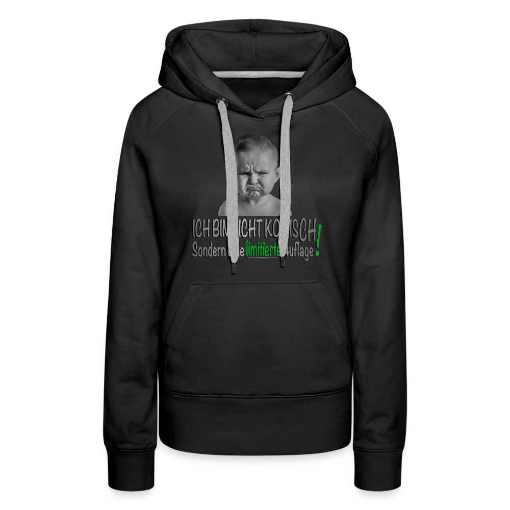 Komisch Premium Premium Hoodie - Schwarz