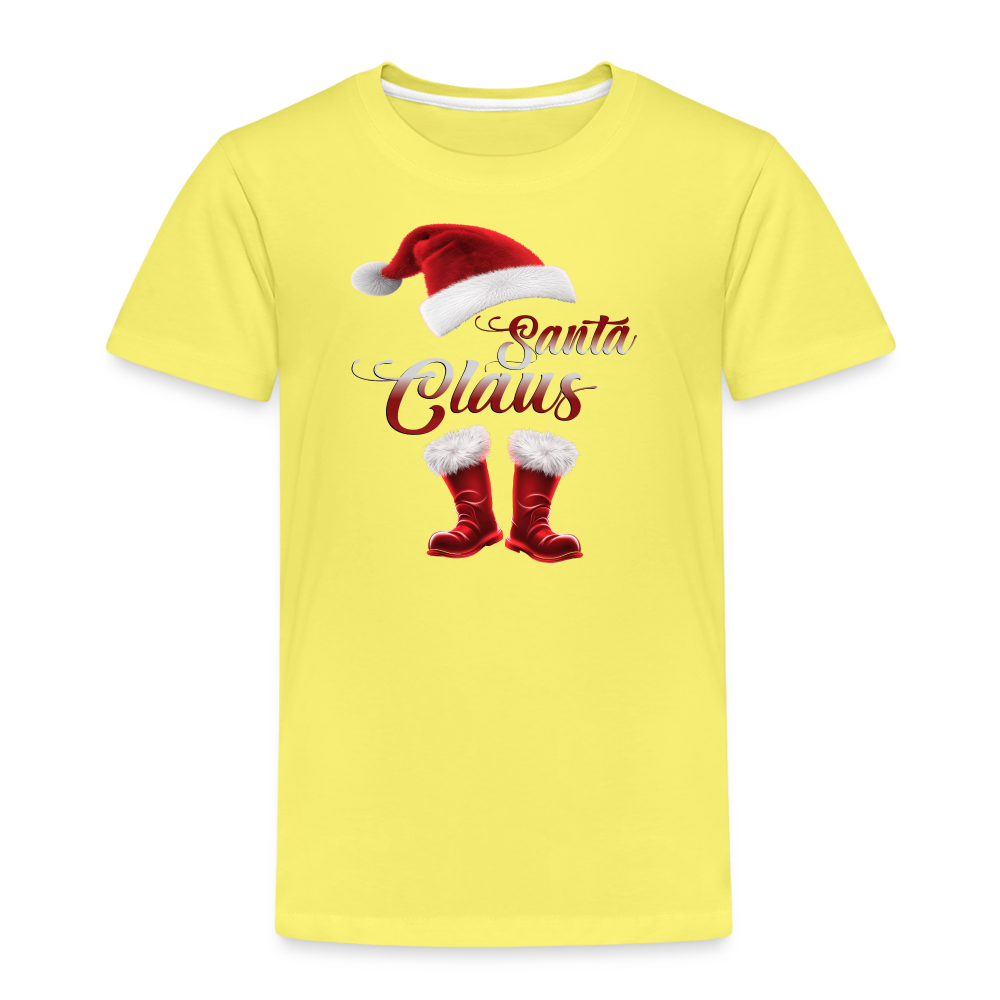 Santa claus Kinder Shirt - Gelb