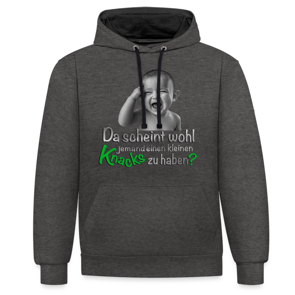 Ein Statement Shirt für die, die anders ticken! 😉 - Anthrazit/Schwarz