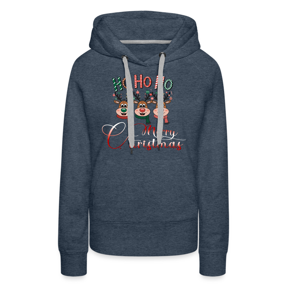 Merry Christmas Premium Hoodie - Jeansblau