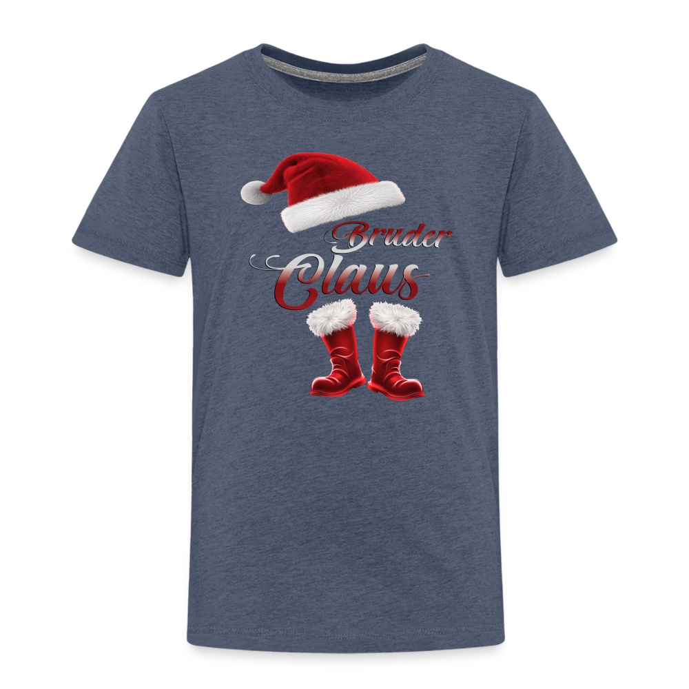 Bruder Claus Kinder T-Shirt - Blau meliert