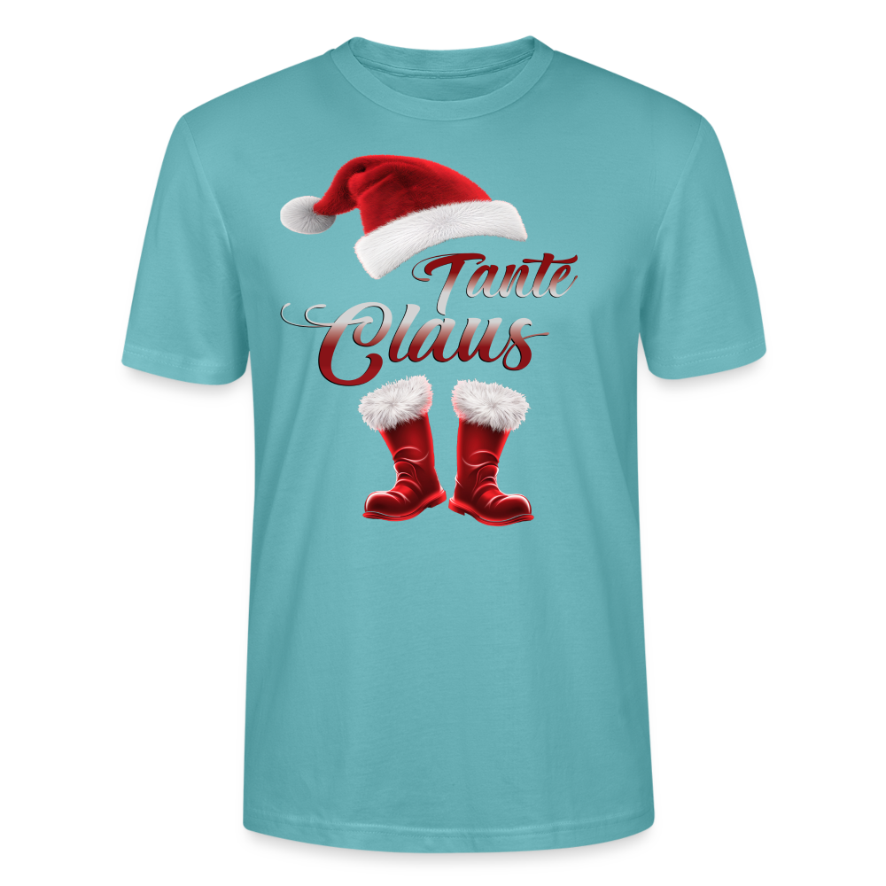 Tante Claus T-Shirt - Pastelltürkis