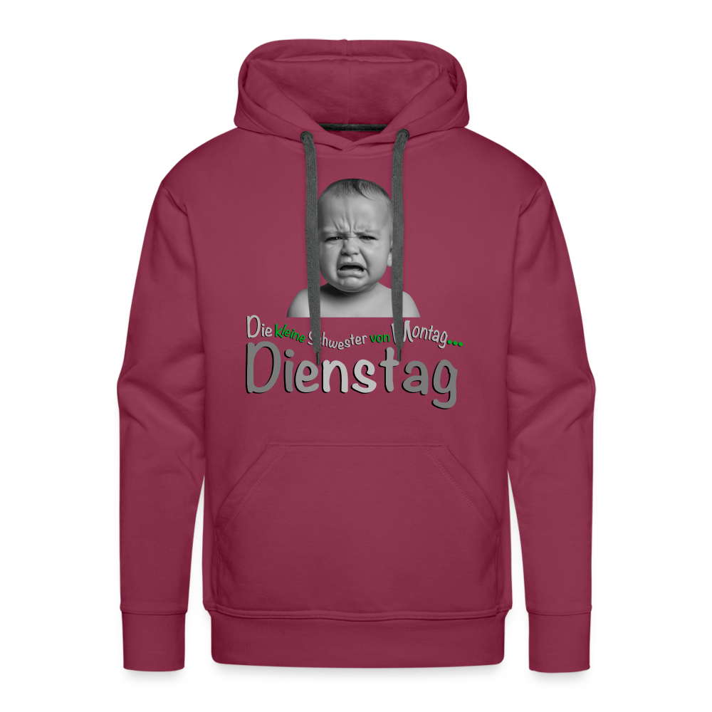 Der Hoodie für Dienstags - Bordeaux