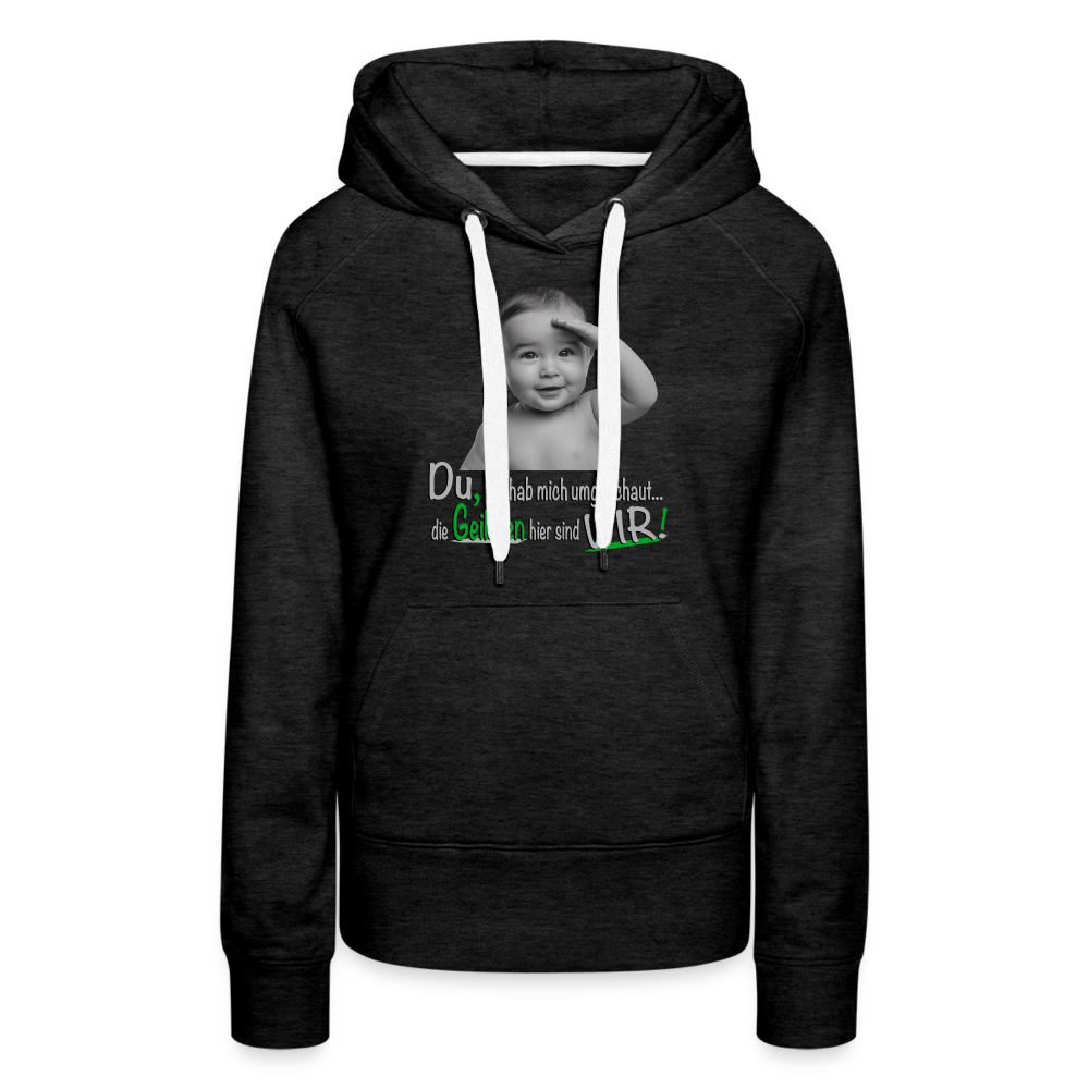 Wir sind die Geilsten Pulli - Premium Hoodie - Anthrazit