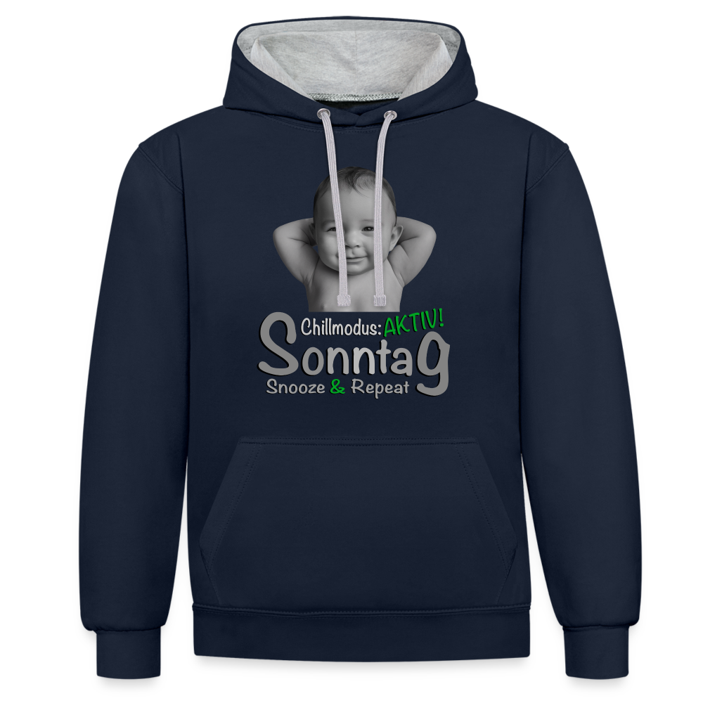 Chillivanillie Sonntags - Navy/Grau meliert