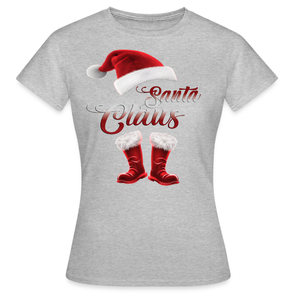 Santa Claus T-Shirt - Grau meliert