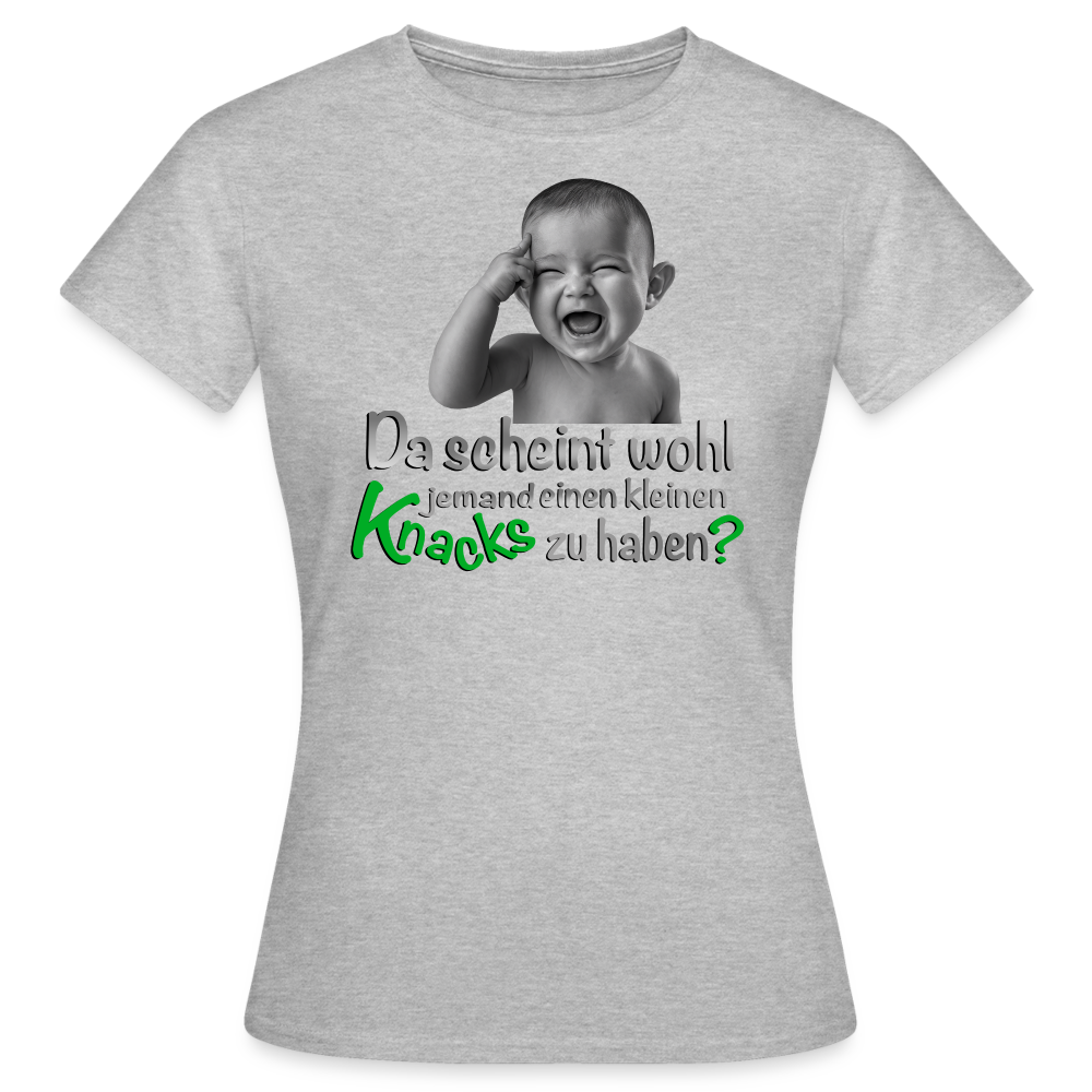 Ein Statement Shirt für die, die anders ticken! - Grau meliert