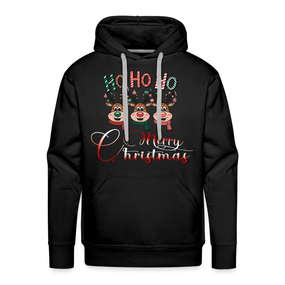 Merry Christmas Premium Hoodie - Schwarz