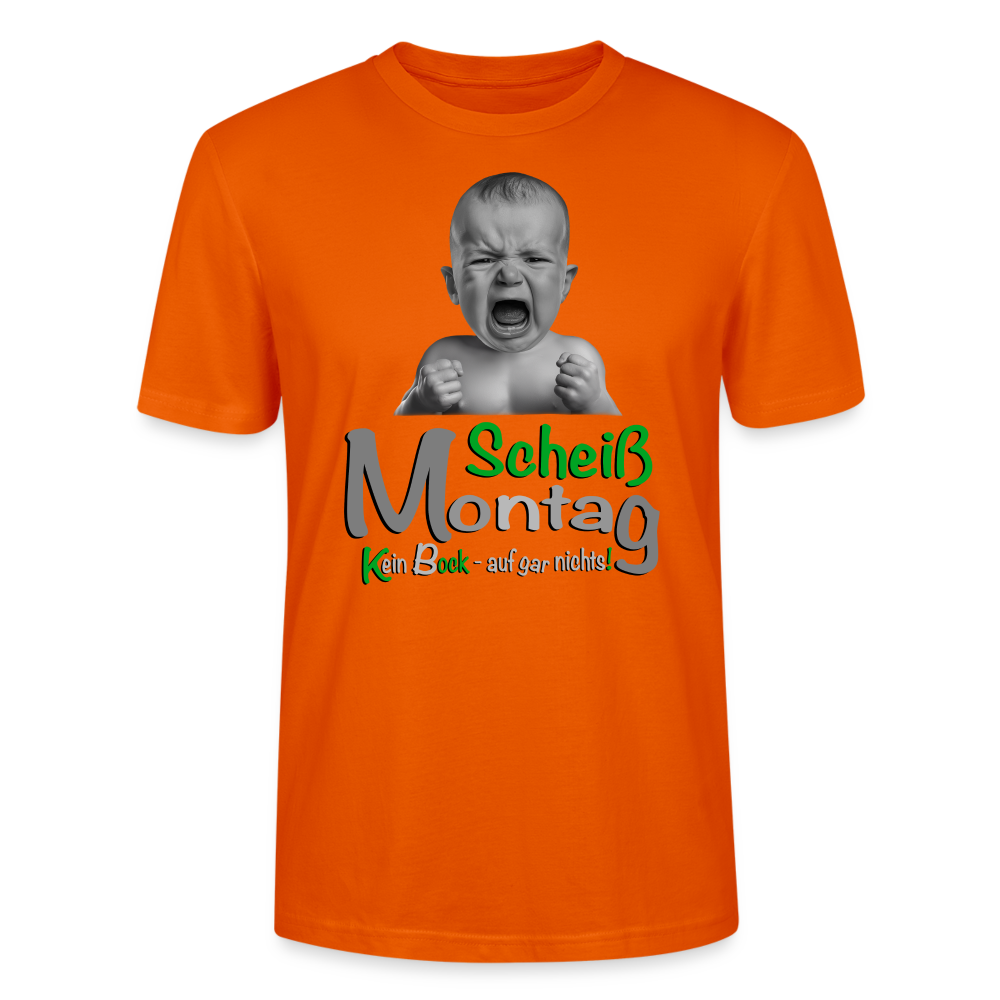 Montag ist ätzend T-Shirt - Tieforange