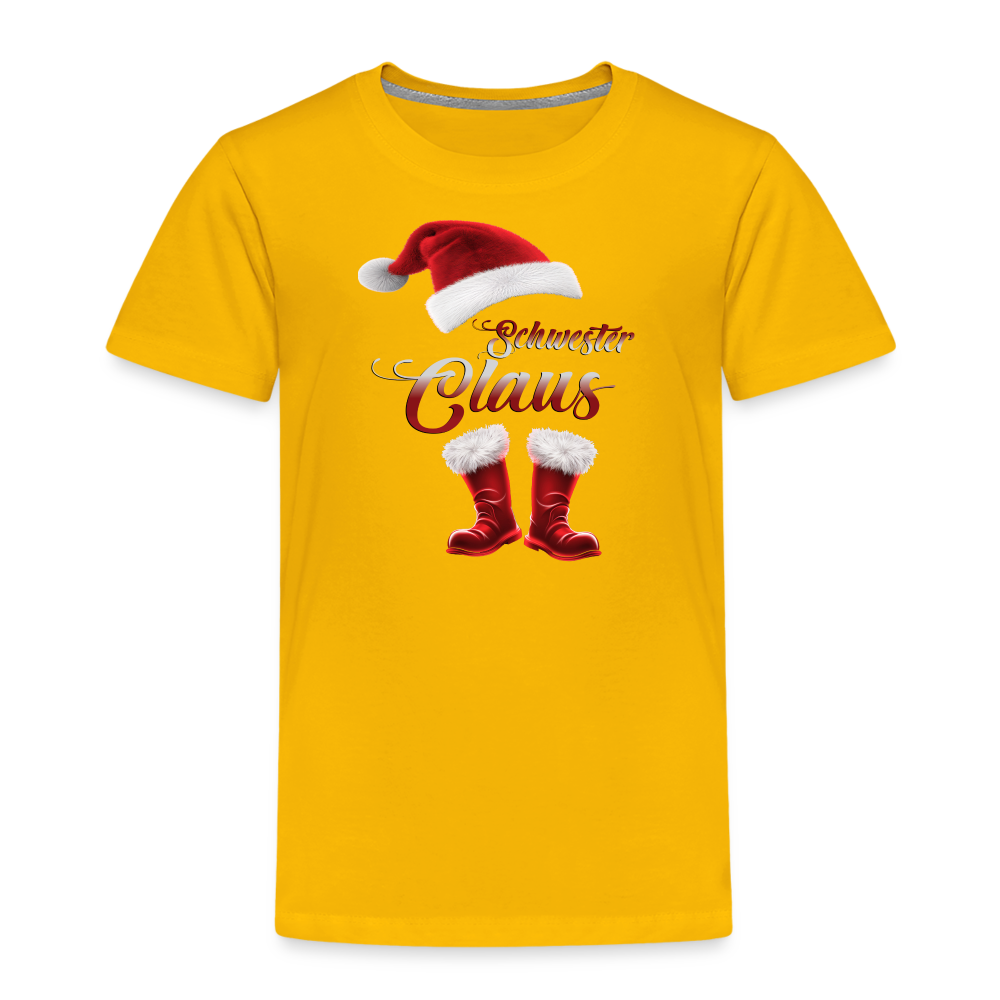 Schwester Claus Kinder T-Shirt - Sonnengelb