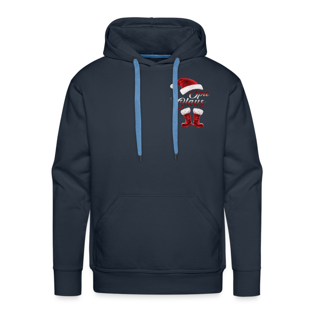 Opa Claus Premium Hoodie - Navy
