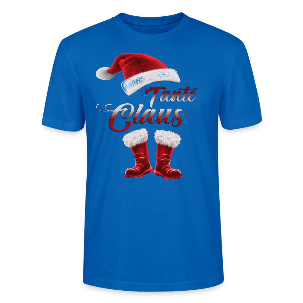 Tante Claus T-Shirt - Pfauenblau