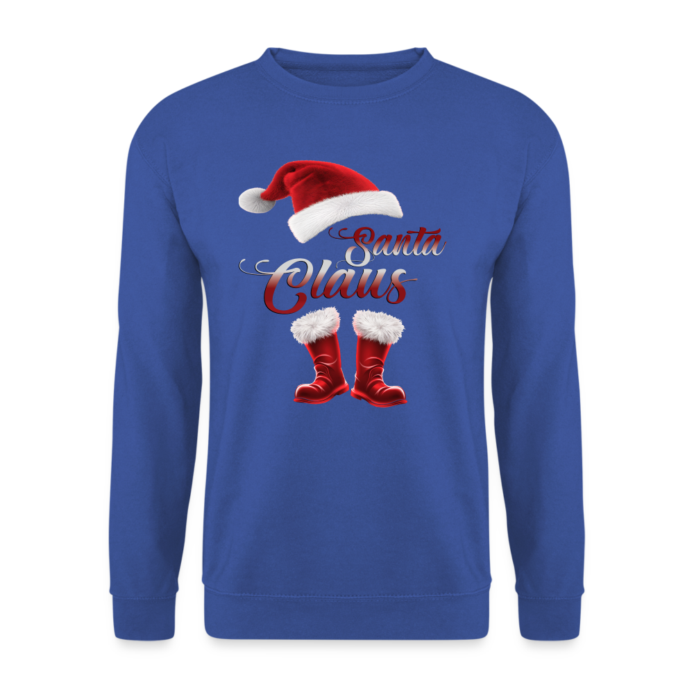 Santa Claus Pulli - Royalblau