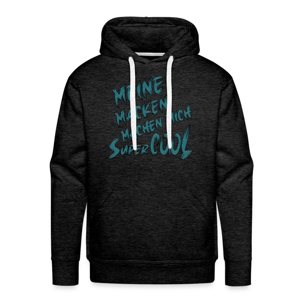 Super coole Macken Premium Hoodie - Anthrazit