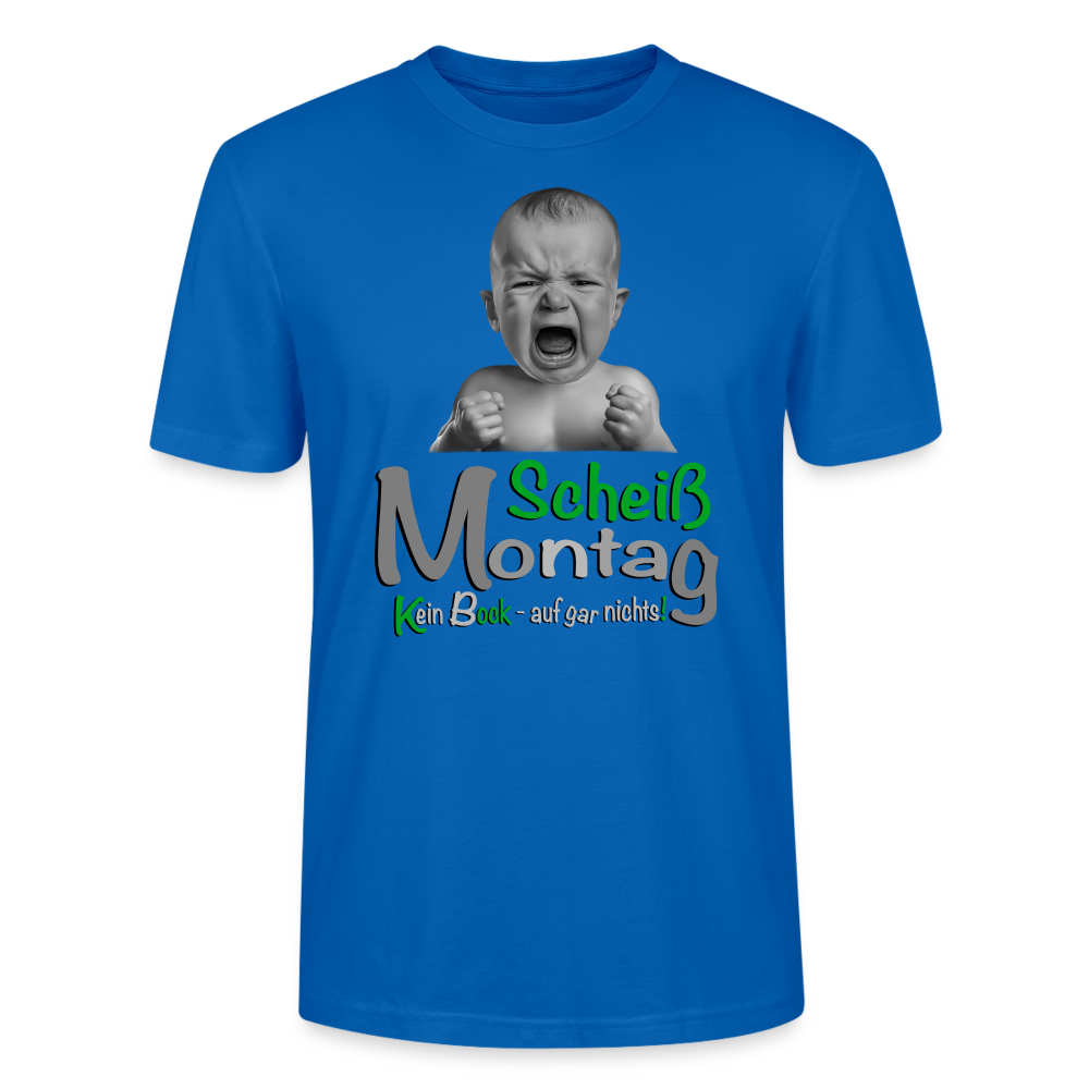 Montag ist ätzend T-Shirt - Pfauenblau