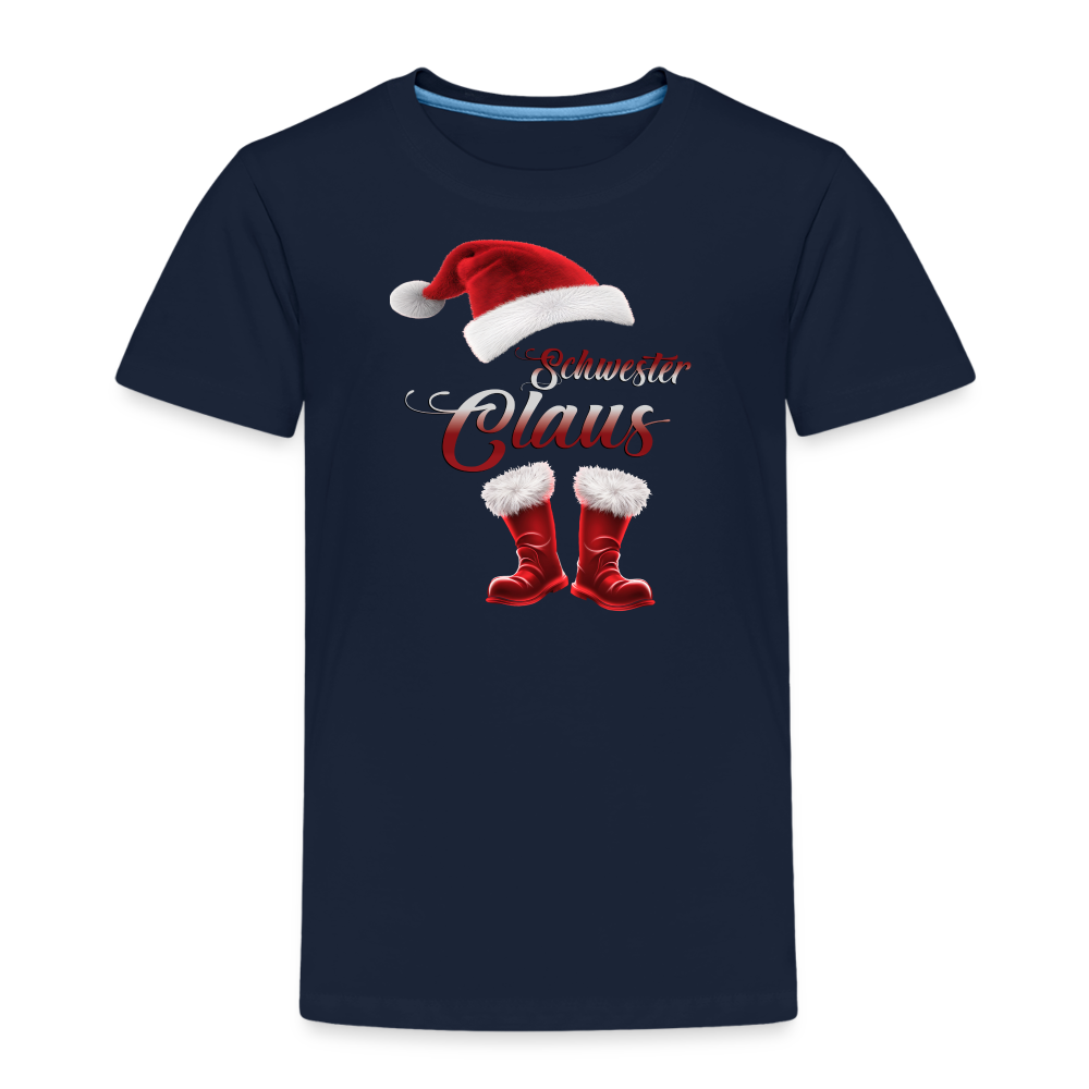 Schwester Claus Kinder T-Shirt - Navy