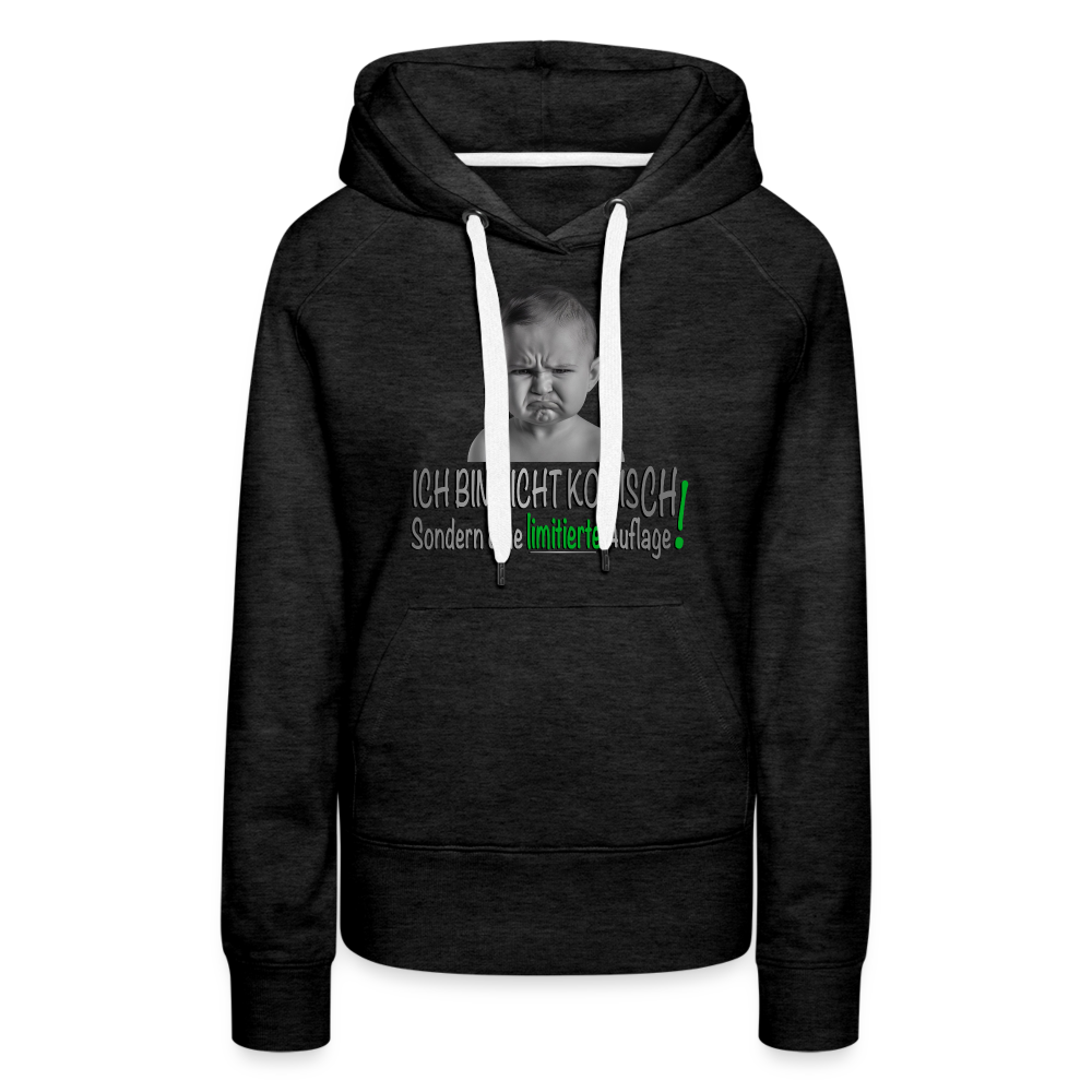 Komisch Premium Premium Hoodie - Anthrazit