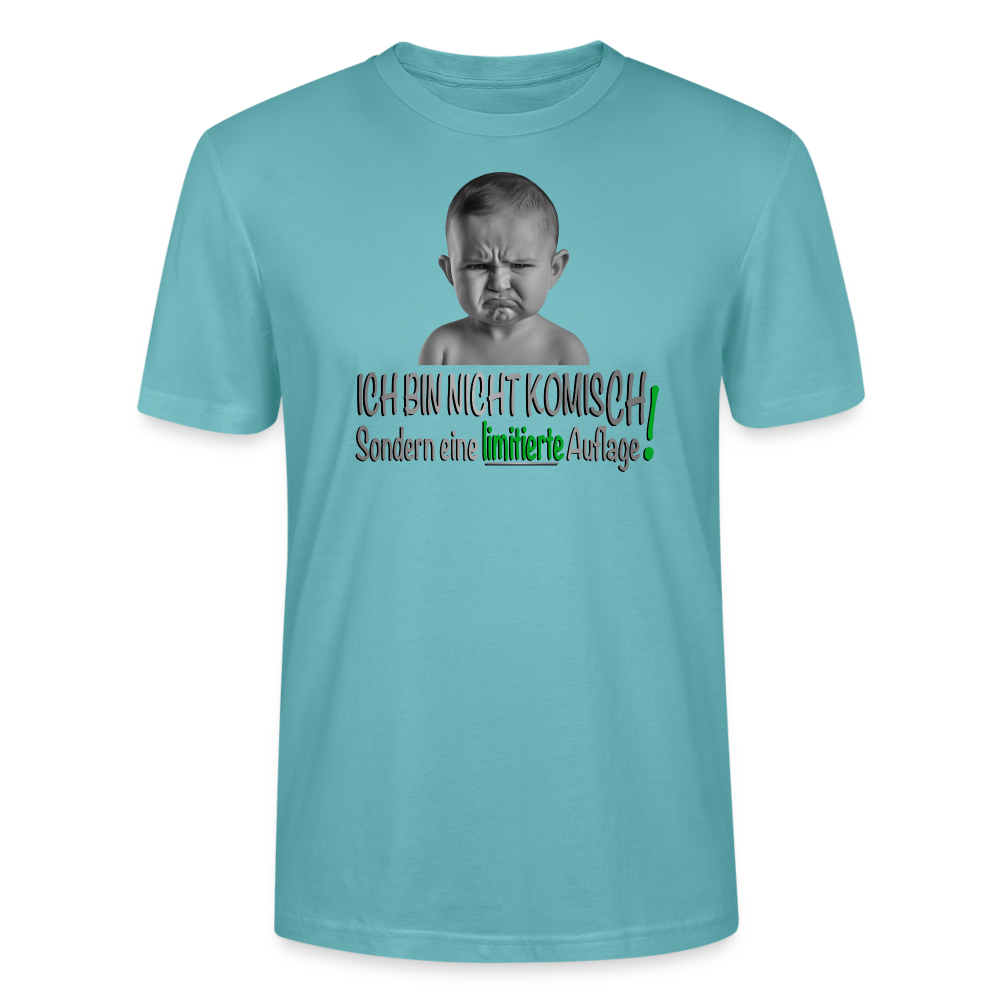 Ich bin nicht komisch T-Shirt - Pastelltürkis